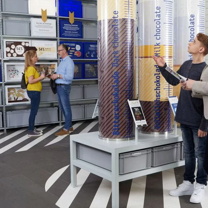 Ingredient storage Schokoladenmuseum Köln